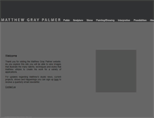 Tablet Screenshot of matthewgraypalmer.com